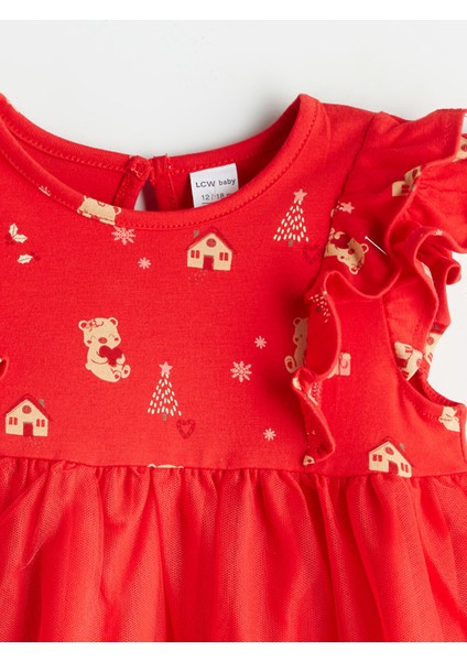 Yeni Sezon Bisiklet Yaka Kız Bebek Tütü Elbise modelleri