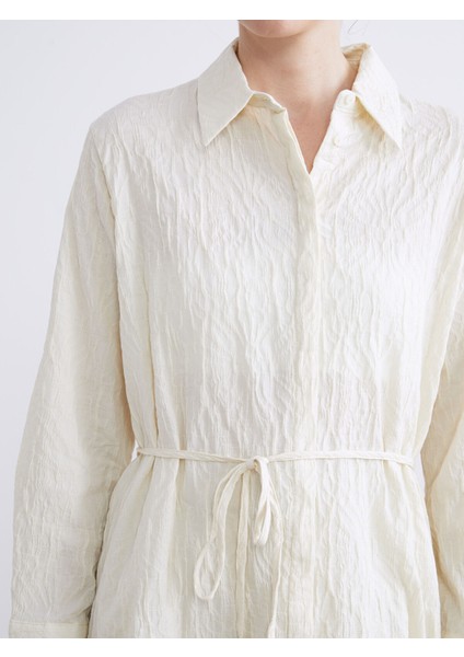 Yeni Sezon Dokulu Kadın Gömlek Tunik modelleri