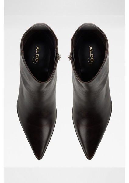 Emmalie Bot Orta Boy Botlar Şık Bot - Kahverengi