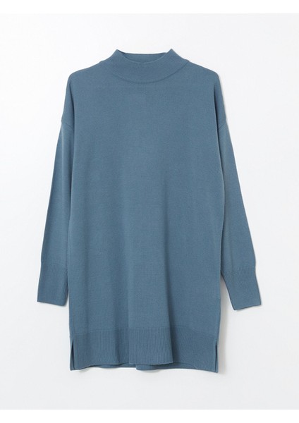 Yeni Sezon Dik Yaka Kadın Triko Tunik indirimleri