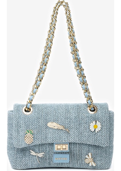 Kadın Mavi Omuz Çantası 5Y2CN69716 indirimleri