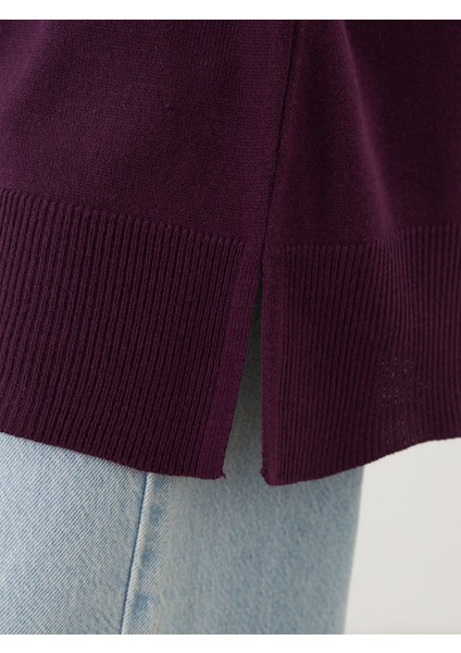 Yeni Sezon Dik Yaka Kadın Triko Tunik fırsatları