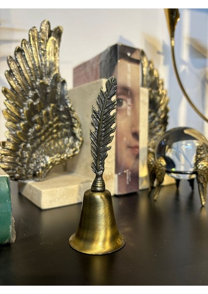 Tüy Tepeli Mum Söndürücü Çan-Eskitme (Antik)