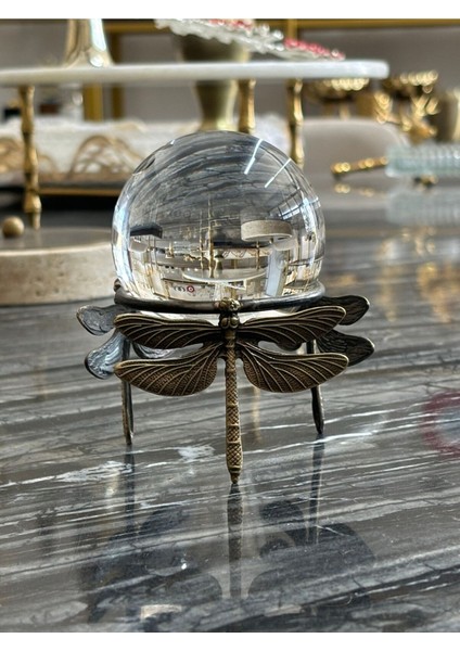 Yusufçuklu Cam Top-Eskitme (Antik Bronz)