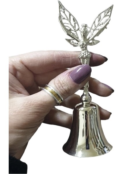 Perili Çan Mum Söndürücü-Gümüş