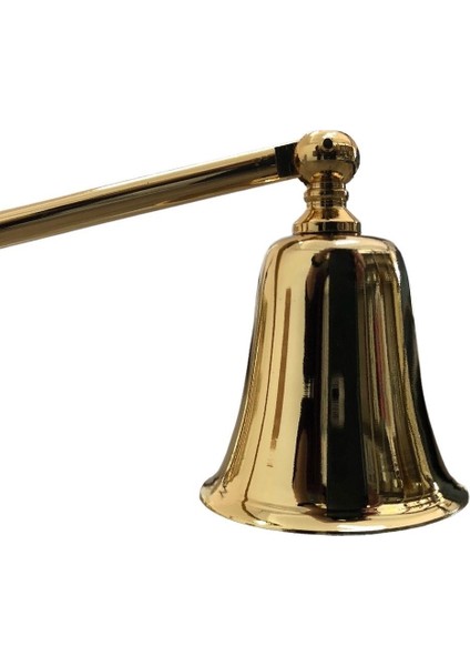 Sade Çubuklu Mum Söndürücü-Altın