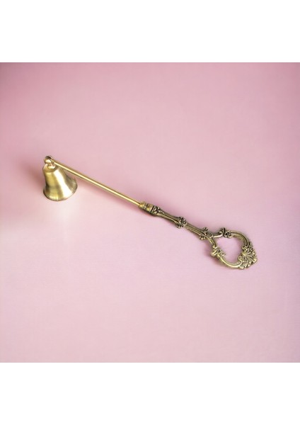 Antik Kulplu Mum Söndürücü-Antik (Eskitme)