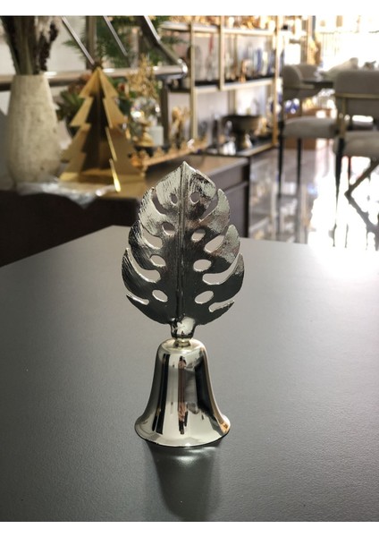 Devetabanı Çan Metal Mum Söndürücü-Gümüş