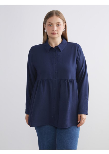 Yeni Sezon Pileli Kadın Gömlek Tunik