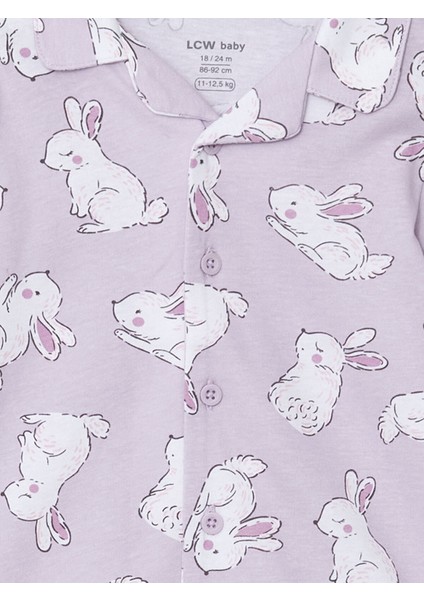 Yeni Sezon Gömlek Yaka Kız Bebek Pijama Takımı modelleri