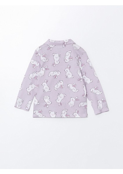 Yeni Sezon Gömlek Yaka Kız Bebek Pijama Takımı fırsatları