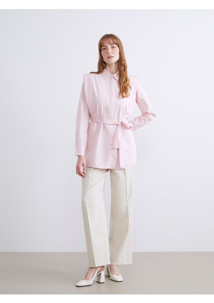 Yeni Sezon Kuşaklı Kadın Gömlek Tunik fiyatları