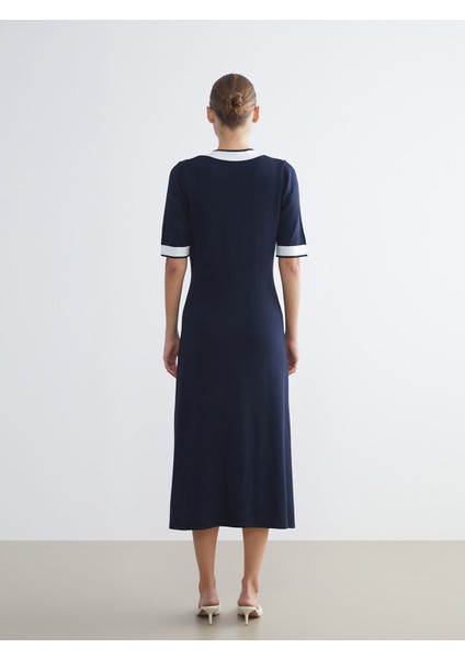 Yeni Sezon V Yaka Triko Elbise fırsatları