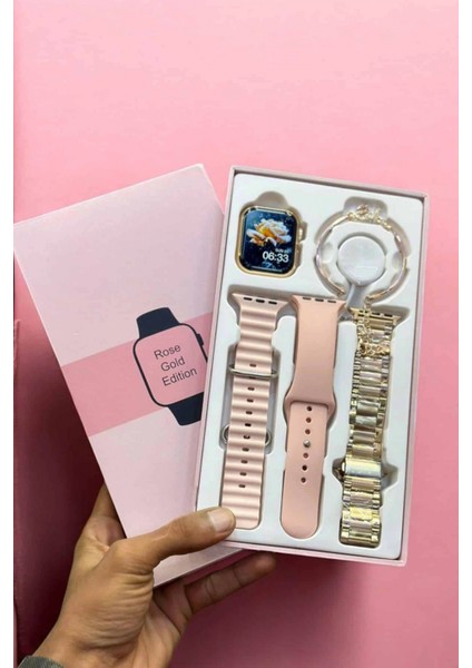 Akıllı Saat Bluetooth Bağlantılı Aksesuar Hediyeli GPS Takibi fiyatları