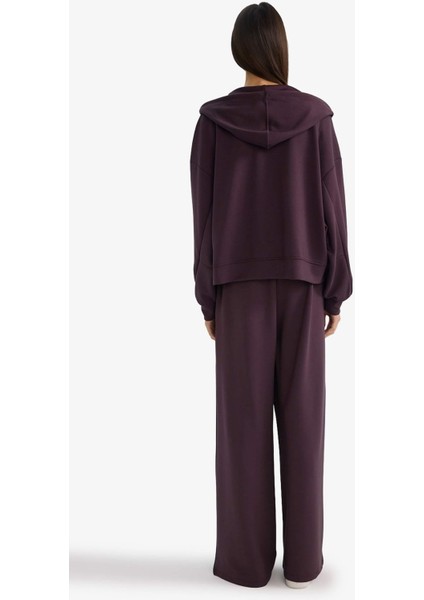 Relax Fit Kapüşonlu Fermuarlı Sweatshirt G4760AX25WN fırsatları