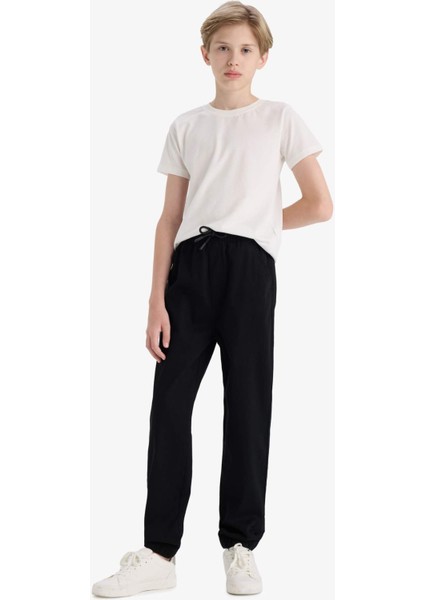 Erkek Çocuk Jogger Fit Jogger Paça Gabardin Pantolon A9395A825WN fiyatları