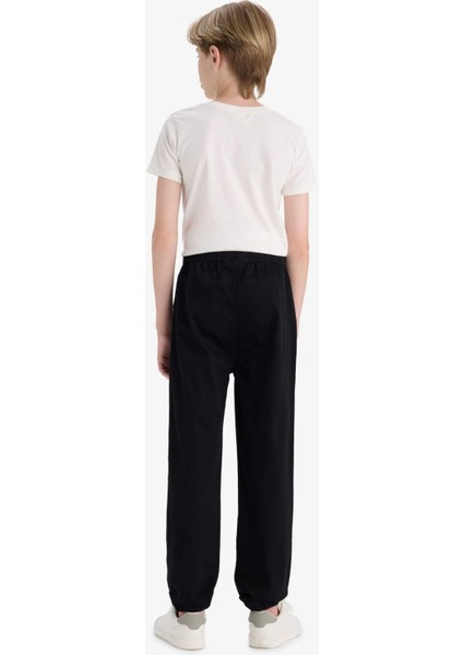 Erkek Çocuk Jogger Fit Jogger Paça Gabardin Pantolon A9395A825WN