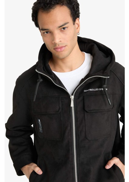 Regular Fit Nakış Detaylı İç Cepli Mont F5168AX25WN fırsatları