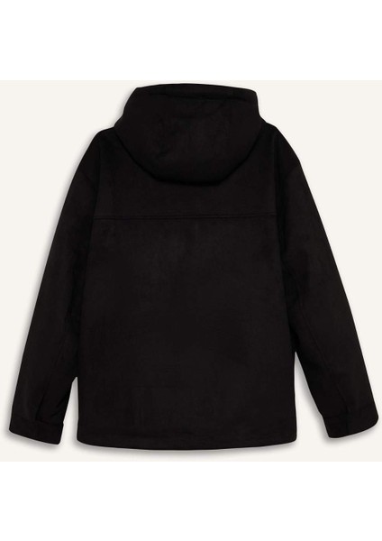 Regular Fit Nakış Detaylı İç Cepli Mont F5168AX25WN