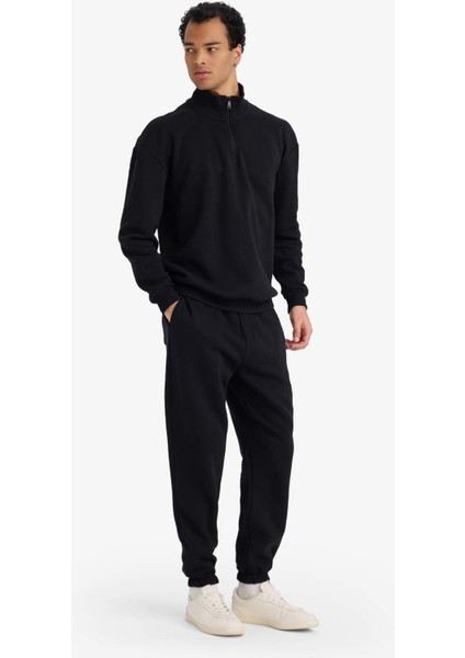 Regular Fit 2'li Takım Fermuarlı Sweatshirt Eşofman Altı F9626AX25AU fiyatları