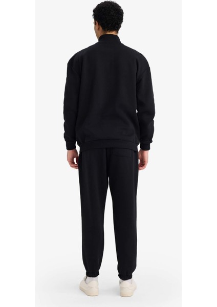 Regular Fit 2'li Takım Fermuarlı Sweatshirt Eşofman Altı F9626AX25AU