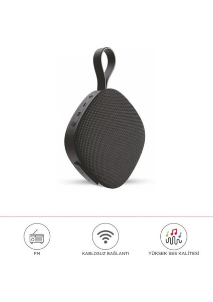 KTS-2119 Radyolu Taşınabilir Bluetooth Hoparlör