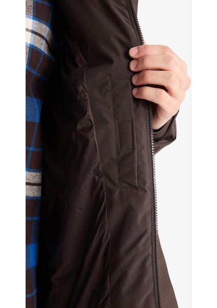 Su İtici Regular Fit Dik Yaka İç Cepli Fermuarlı Cepli Mont F5711AX25WN