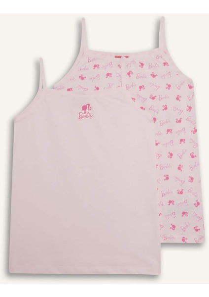 Kız Çocuk Barbie 2'li Atlet