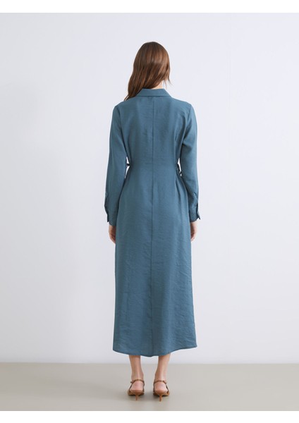 Yeni Sezon Modal Karışımlı Gömlek Elbise fırsatları