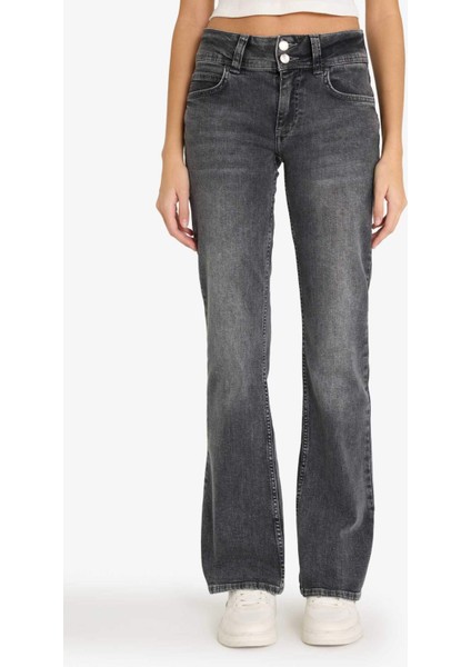 Düşük Bel Uzun Jean Yıkamalı Pantolon modelleri