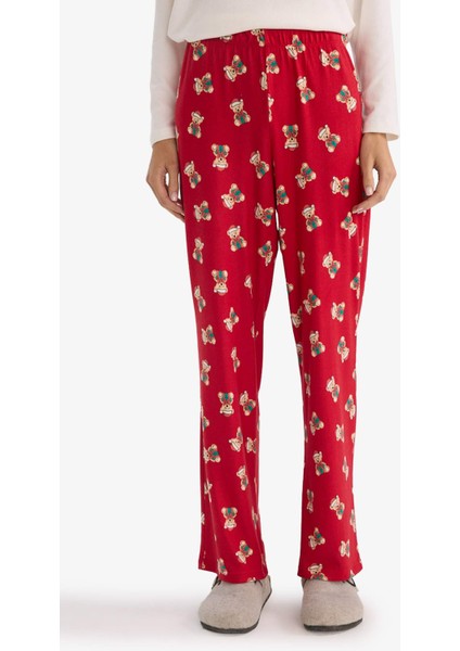 Yılbaşı Temalı Regular Fit Uzun Kollu Üst Uzun Alt-Fall in Love G0233AX25WN modelleri