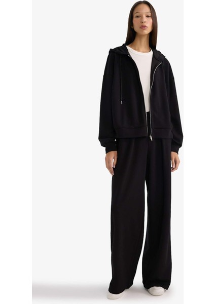 Relax Fit Kapüşonlu Fermuarlı Sweatshirt G4760AX25WN fiyatları