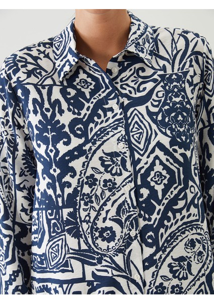 Yeni Sezon Desenli Kadın Gömlek Tunik modelleri