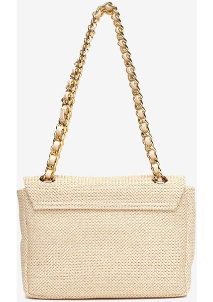 Kadın Krem Omuz Çantası 5Y2CN69716