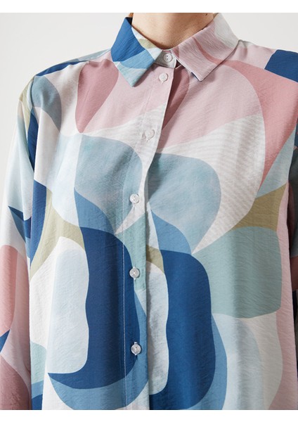 Yeni Sezon Desenli Kadın Gömlek Tunik modelleri