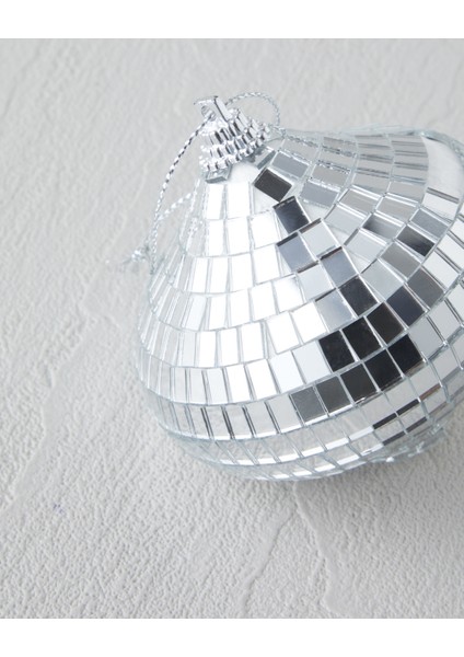Anica Yılbaşı Ağaç Süsü 7 cm Silver modelleri
