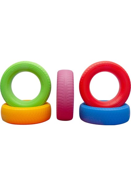 Aktivite 5’li Tekerlek Seti – 5 Renkli Eğitici ve Motor Becerisi Oyuncağı 3+ Yaş modelleri