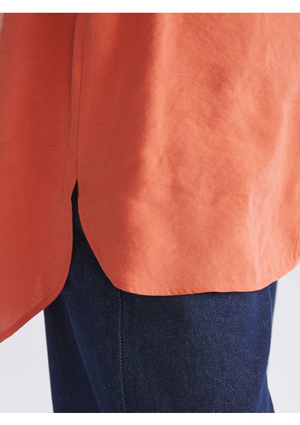 Yeni Sezon Oversize Modal Karışımlı Kadın Gömlek Tunik modelleri