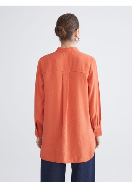 Yeni Sezon Oversize Modal Karışımlı Kadın Gömlek Tunik fırsatları