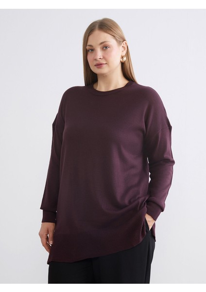 Yeni Sezon Bisiklet Yaka Kadın Triko Tunik fiyatları