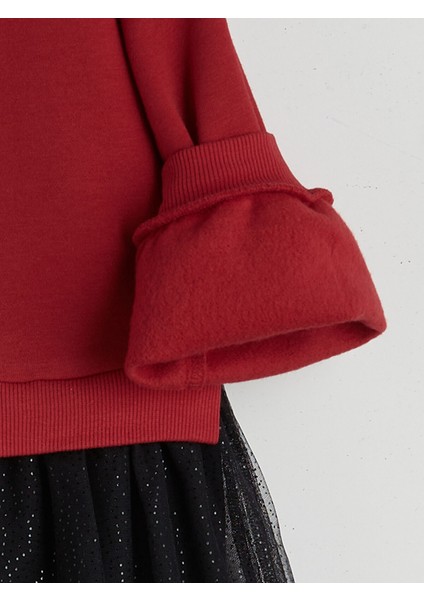 Yeni Sezon Mickey Mouse Lisanslı Kız Çocuk Tüllü Elbise modelleri