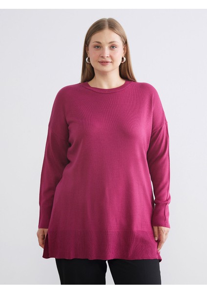 Yeni Sezon Bisiklet Yaka Kadın Triko Tunik fiyatları