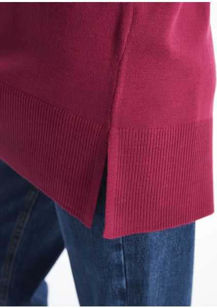 Yeni Sezon Bisiklet Yaka Kadın Triko Tunik fırsatları