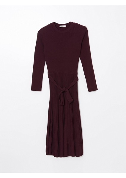 Yeni Sezon Bisiklet Yaka Kadın Triko Elbise indirimleri