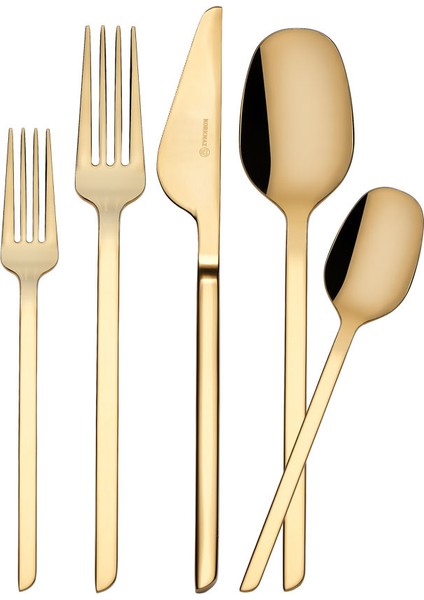 Flata 30 Parça Gold Çatal Kaşık Bıçak Seti A2206-1