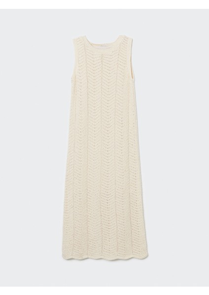 Yeni Sezon Bisiklet Yaka Ajurlu Kadın Triko Elbise indirimleri