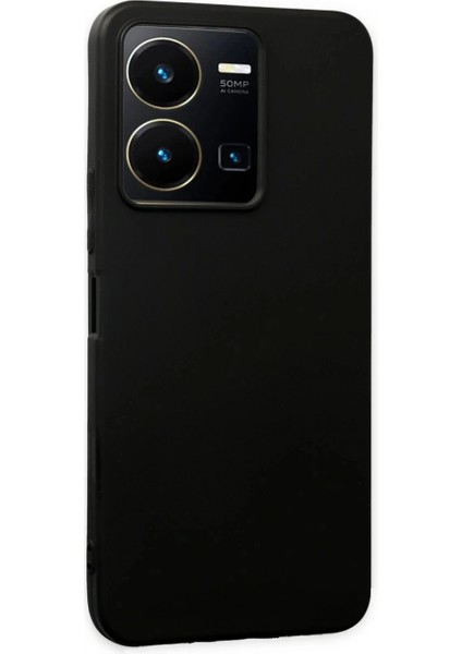 Vivo Y35 Kılıf First Silikon - Siyah fiyatları