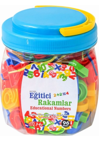 Eğitici Sayılar 96 Adet – Matematik ve Sayısal Becerileri Geliştiren Eğitim Seti 3+ Yaş fırsatları