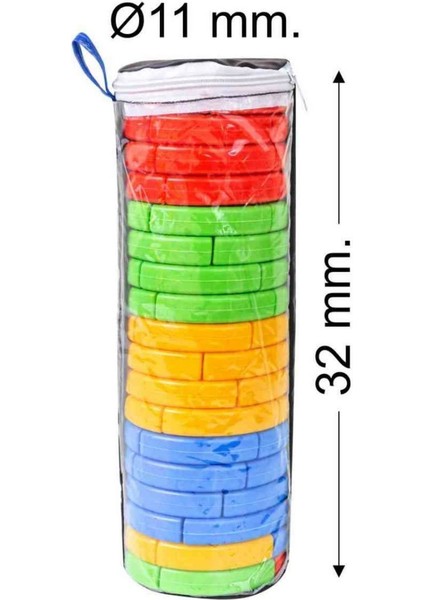 Yuvarlak Şekiller 72 Parça – Eğitici ve Motor Becerilerini Geliştiren Yapı Oyuncağı 3+ Yaş fırsatları