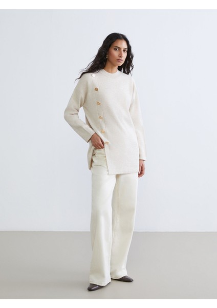 Yeni Sezon Bisiklet Yaka Kadın Triko Tunik fiyatları